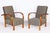 Art Deco Walnut Reclining Chairs, Czechia, 1930s, Set of 2 For Sale - Image 9 of 9
