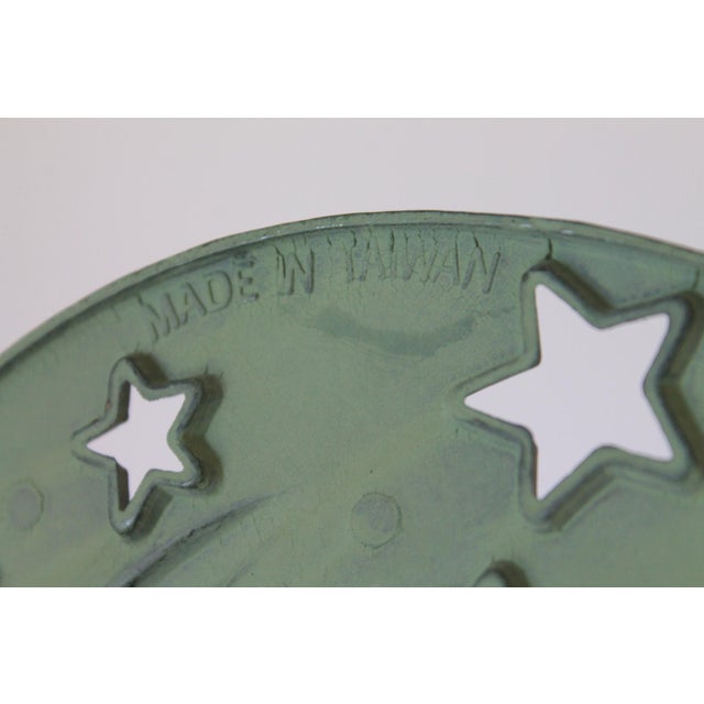 Vintage Brass Sun, Moon & Stars Candle Wall Sconces For Sale - Image 14 of 14