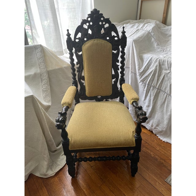 These are the only two chairs I could salvage from the dinning set I had in Romania, and lost with immigration. They are a...