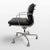 A beautifully restored Eames Aluminum Group Soft Pad Management Chair, originally designed by Charles and Ray Eames....