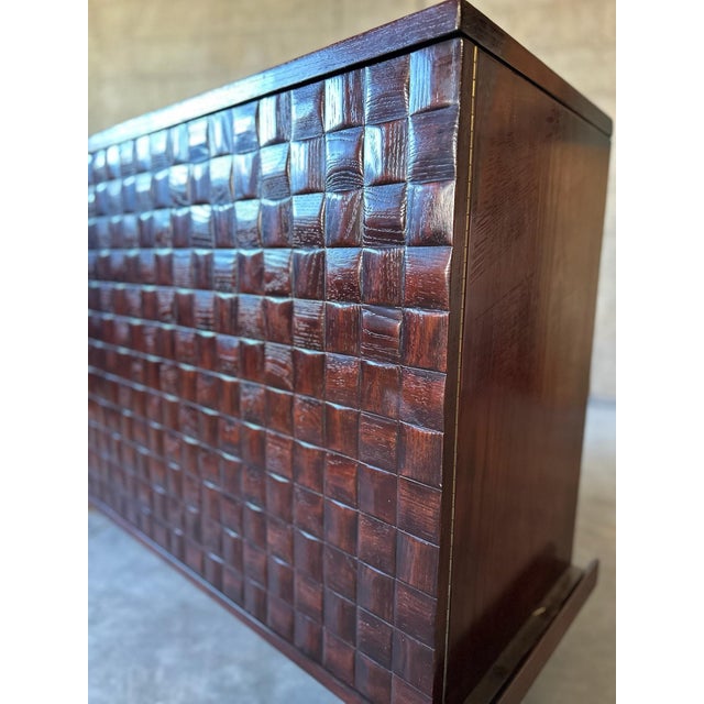 Paul Laszlo Basket Weave Sideboard For Sale In New York - Image 6 of 8