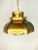 Brutalist Flame-Cut Copper Pendant Lamp attributed to Svend Aage Holm Sørensen, Denmark, 1960s For Sale - Image 6 of 11