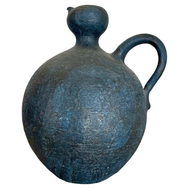 German Ceramic Studio Pottery Object from Gerhard Liebenthron, 1981 For Sale