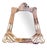 Antique Venetian Opulent Murano Glass Mirror with Engravings and Beveled Edges, 1920s For Sale