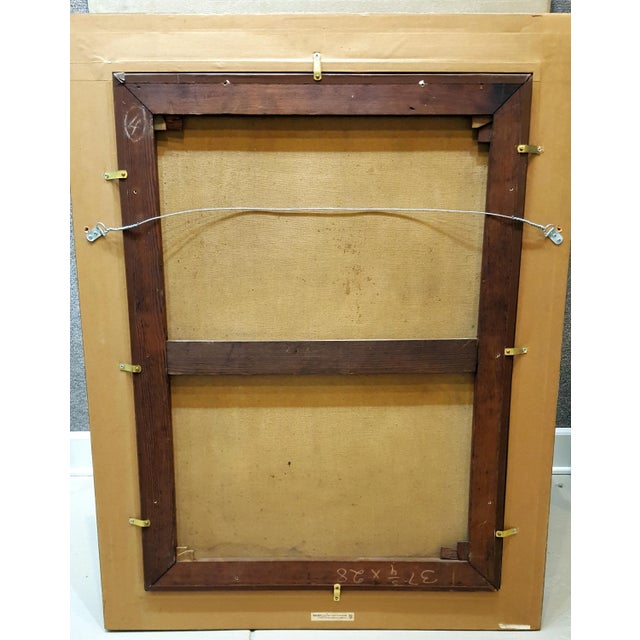 Blue Madonna With Child -17th/18th Century Italian Old Master - Oil Painting For Sale - Image 8 of 10