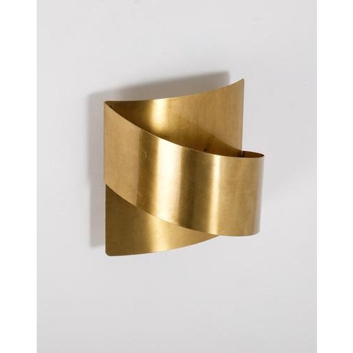 Swedish Brass Wall Lamps by Peter Celsing, 1960s For Sale - Image 4 of 12