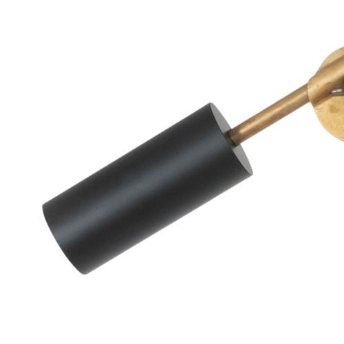 Stav Floor Lamp in Black Brass by Johan Carpner for Konsthantverk For Sale - Image 3 of 6