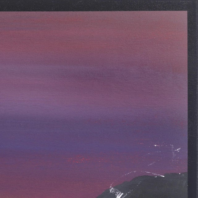 Street Art Beverly Sunset Aerial - City Landscape Painting Original Artwork by Pete Kasprzak For Sale - Image 3 of 9