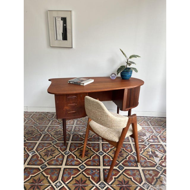 Mid-Century Chair attributed to Schou Andersen, 1960s For Sale - Image 12 of 13