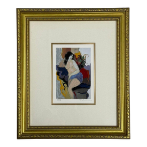Itzchak Tarkay, Figural Nude Color Serigraph, Signed and Numbered, 2000s