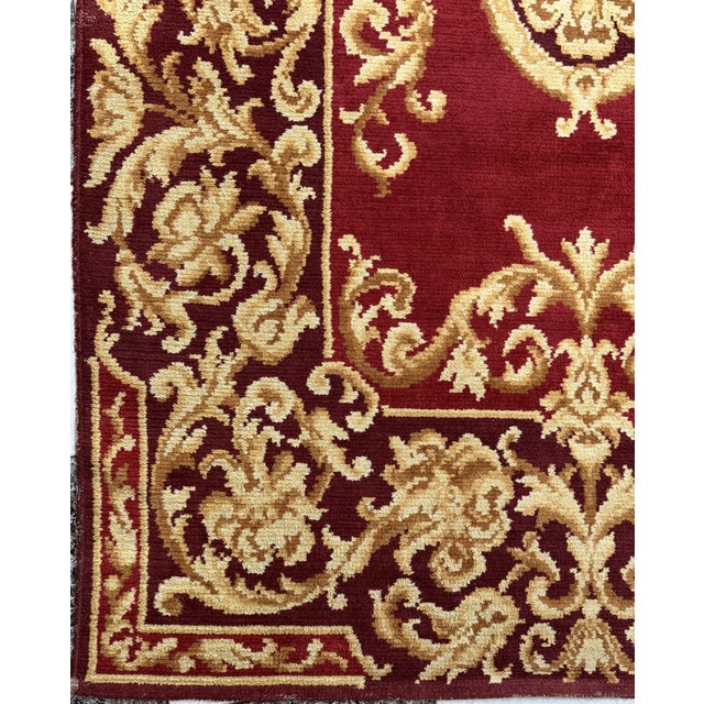 Spanish Hand-Knotted Wool Rug, 1950 For Sale - Image 10 of 13