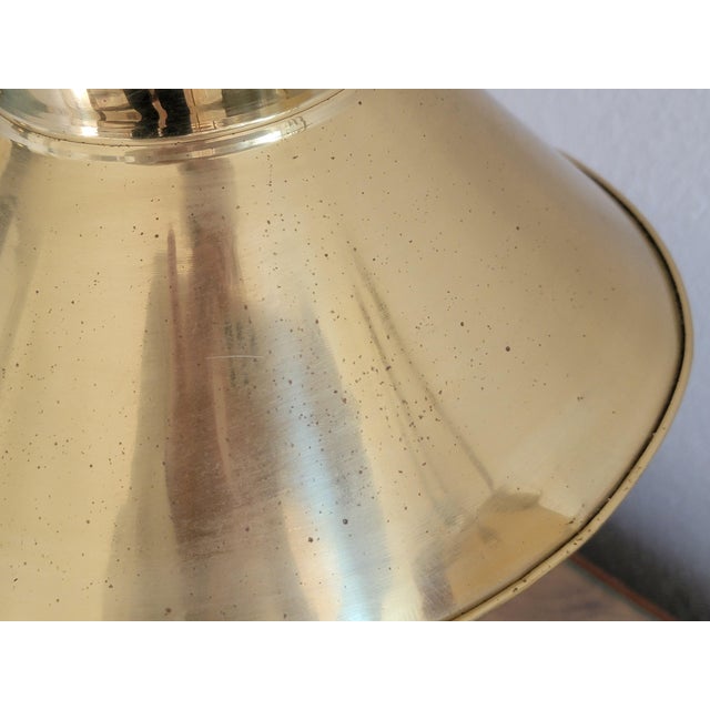 1970s Pair of Vintage Brass Lamps Inspired by the Paris-Istanbul Orient Express For Sale - Image 5 of 8