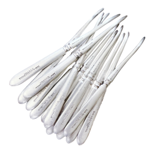 1920s Set of Silver Nut Picks From the Hotel Lincolnshire in Boston - 12 pcs