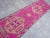 1960s 1960s Vintage Fuchsia Pink Runner Rug For Sale - Image 5 of 10