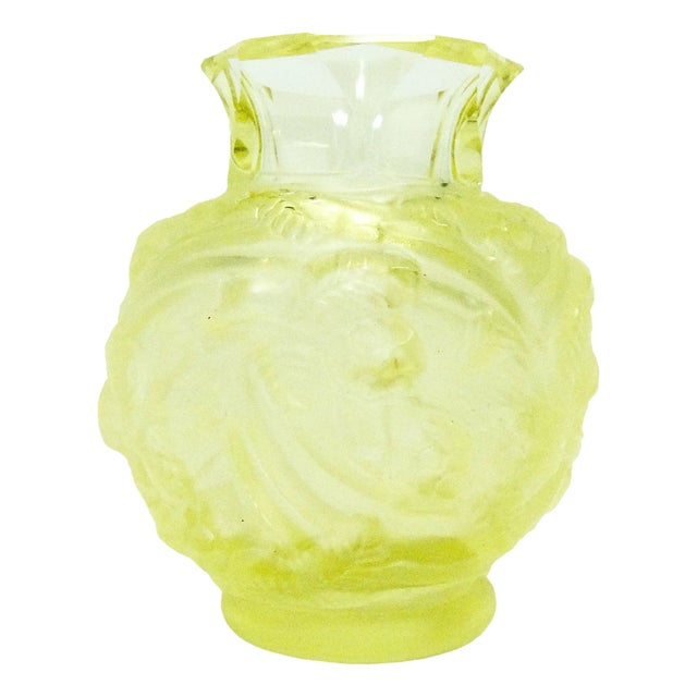 Art Deco Vase from Moser, Former Czechoslovakia, 1930s For Sale