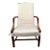 Late 20th Century Hickory Southwood Furniture Chippendale Style Mahogany Armchair For Sale