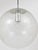 Large Bubble Glass and Chrome Globe Pendant Lamp from Peill & Putzler, Germany, 1970s For Sale - Image 8 of 18