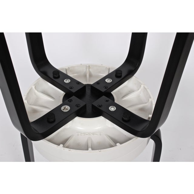 1930s Vintage Thonet Black and White Bakelite Stacking Stools - a Pair For Sale - Image 11 of 13