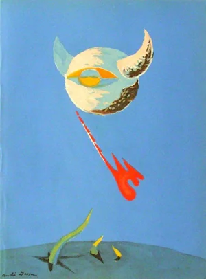 Early 20th Century "Moon" Print After André Masson