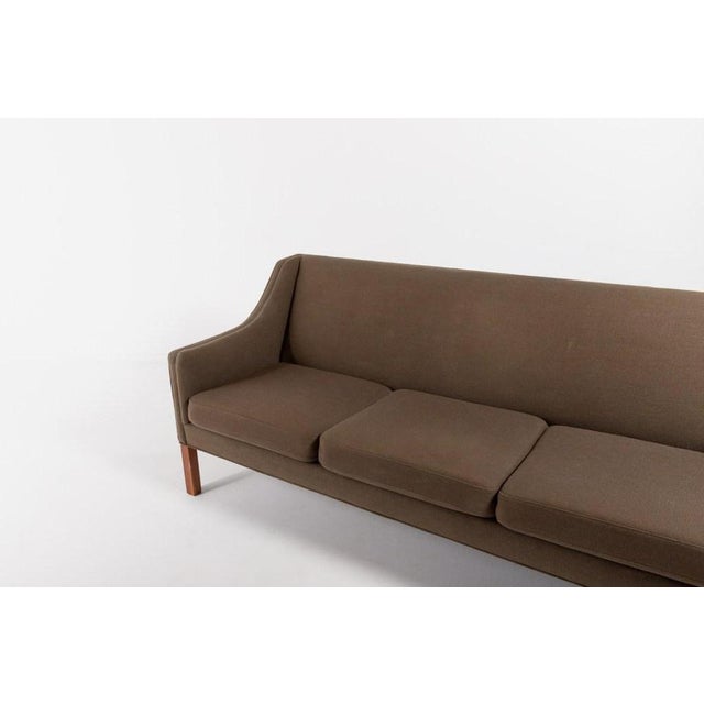 Wood Mid-Century Modern Sofa, Denmark, 1960s For Sale - Image 7 of 13