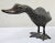 1970s Pair of Vintage Detailed Bronze Duck Sculptures For Sale - Image 10 of 12
