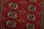 Bokhara Rug 3’1” X 5’6” Red Wool Tribal Hand-Knotted Oriental Carpet For Sale - Image 4 of 11