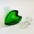 Mid Century Green Art Glass Decanter For Sale - Image 13 of 13