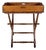 19th Century English Tiger Oak Butler's Tray Table For Sale