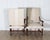 Beige Mid 20th Century Pair of Large Louis XIII Style Carved Oak Armchairs For Sale - Image 8 of 12