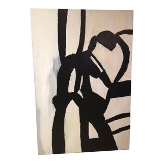 Minimalist "Life Lines" Painting For Sale