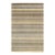 56x8 Blue Hand-Knotted Wool Subtle Striped Texture Geometric Modern Carpet Rug For Sale