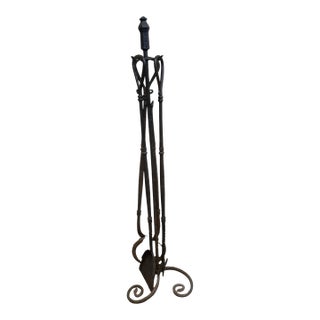 Arts & Crafts Fireplace Tool Set For Sale