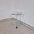 Bauhaus 2-Tiered Bar Cart in Chrome and Glass, 1980s For Sale - Image 9 of 10