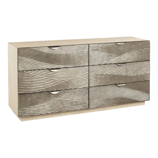 Coastal Modern Double Dresser For Sale