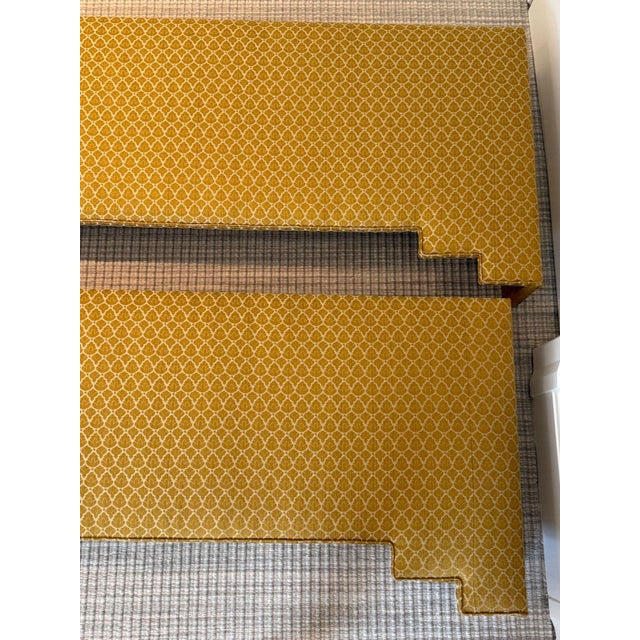 Pair of Custom Scalamandré Window Treatments For Sale - Image 9 of 12