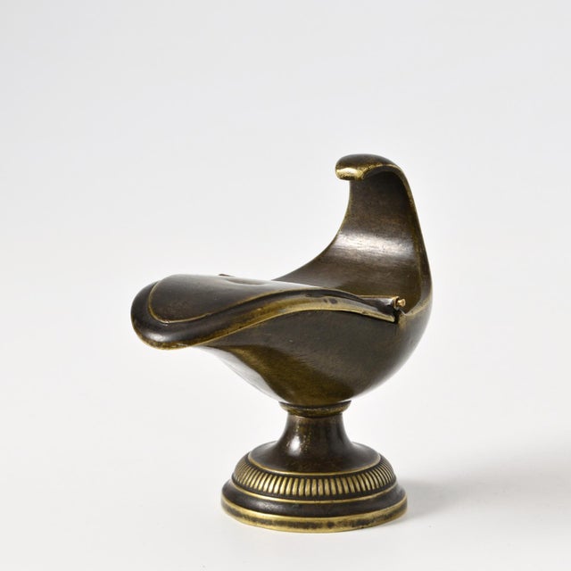 Antique Brass Incense Boat, 1800s For Sale - Image 6 of 16