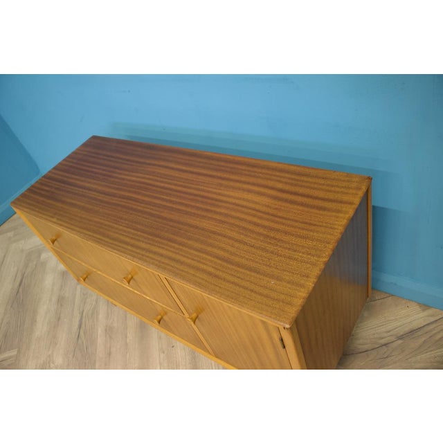 Mid Century Teak Compact Sideboard from CWS, 1960s For Sale - Image 6 of 11