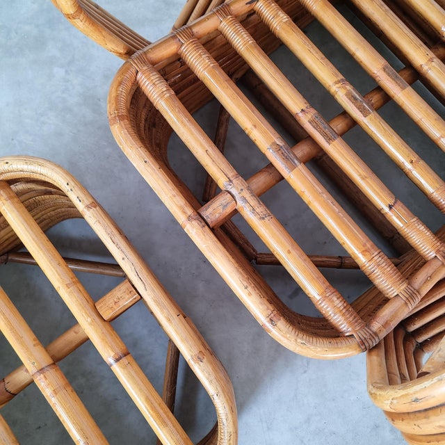 Brown Pretzel Strand Club Chair by Paul Frankl, 1940s For Sale - Image 8 of 17