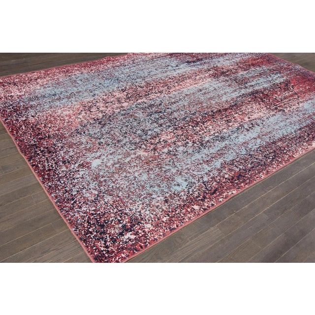 Mid 20th Century Vintage Overdyed Rug For Sale - Image 4 of 6
