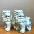 Chinoiserie Vintage Celadon Glazed Foo Dogs - Set of 2 For Sale - Image 3 of 13