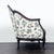 Victorian Rococo Revival Carved Bergère Lounge Chair With Floral Upholstery For Sale - Image 4 of 8