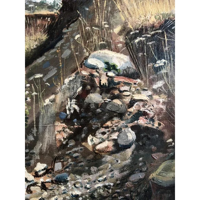 Félix Tisot, La Provence, Oil on Canvas, Framed For Sale - Image 4 of 12