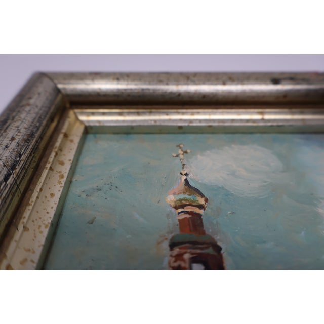 Original Oil Painting of Zagorsk (Sergiev Posad) Monastery Complex, Moscow Provenance, 1992 For Sale - Image 18 of 18