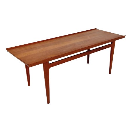 Danish Teak Coffee Table by Finn Juhl for France & Son, Denmark , 1950s For Sale