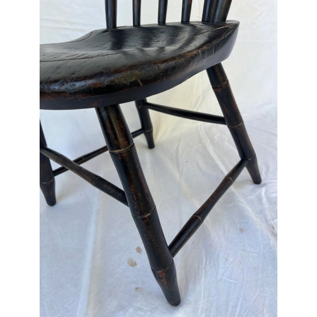 Late 19th Century Antique Windsor Chair For Sale - Image 9 of 12