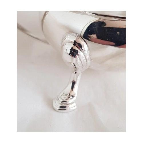 Sterling Silver Mustard Pot and Spoon from Edward Barnard & Sons, London, 1960, Set of 2 For Sale - Image 12 of 18