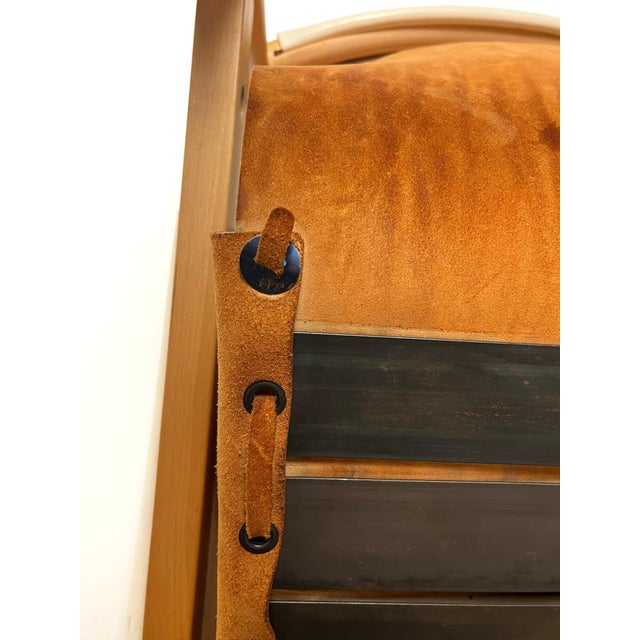 Safari Armchair in White Leather by Ibisco, Italian, 1970s For Sale - Image 11 of 16