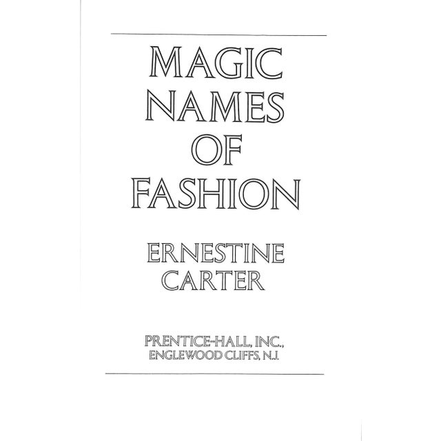 CARTER, Ernestine [226] pp. Prentice Hall, Inc. 1980 9 1/2 x 6/12" *foxing condition noted*
