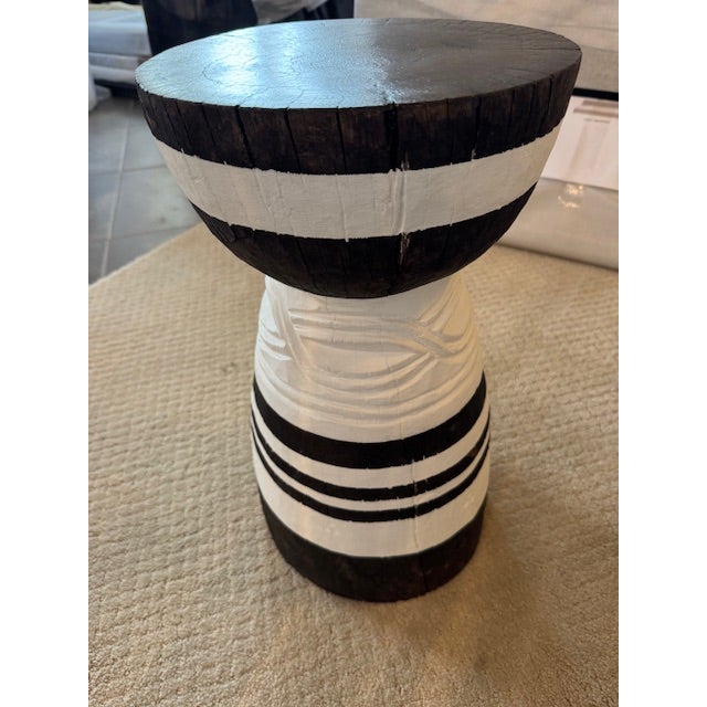 2020s Ngala Lozi Stool For Sale - Image 5 of 6