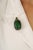 This exquisite emerald, citrine, and diamond brooch pendant is crafted in 925 sterling silver, featuring a beautifully...